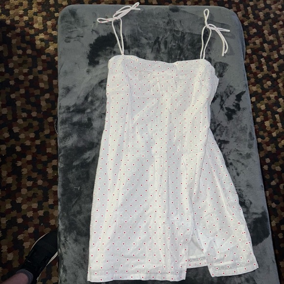 Princess Polly Mara Mini Dress in White Size 6 New with tag - Picture 8 of 16